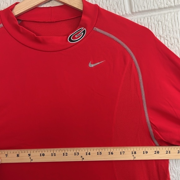 NIKE PRO MEN’S COMPRESSION LONG SLEEVE SHIRT UNIVERSITY OF GEORGIA SIZE XL - Picture 8 of 8
